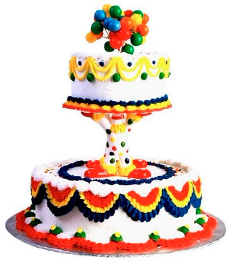 торт на день рождения 4 года